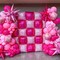 Magenta Hot Pink Flat Square Foil Balloons Tunnel Arch Wall Mylar Balloon(Magenta Hot Pink)
